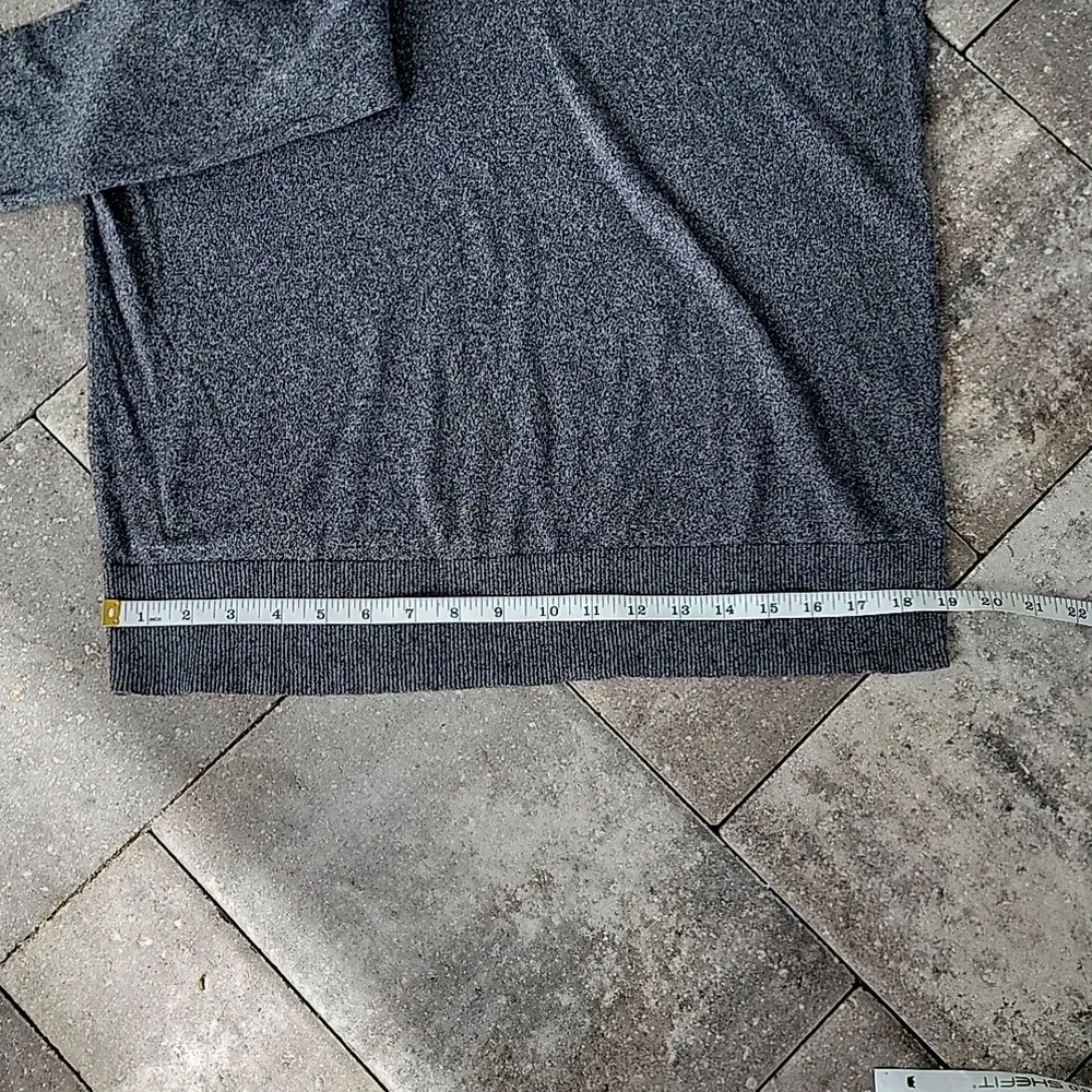 Old Navy Cotton Blend Sweater Sz L Neutral Basic Closet Staple - Picture 8 of 8